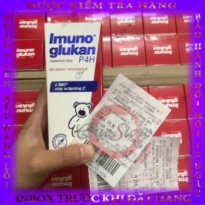 Siro tăng cường hệ miễn dịch đề kháng Imuno Glukan 120ml