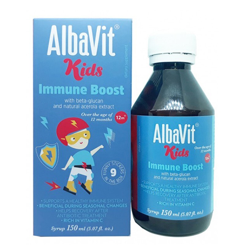 Siro tăng cường sức đề kháng Albavit – Albavit Kids Immune Boost