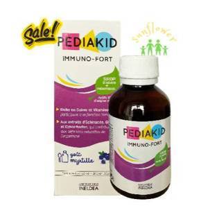 Siro tăng cường sức đề kháng cho trẻ Pediakid Immuno Fort 125ml