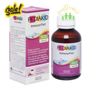 Siro tăng cường sức đề kháng cho trẻ Pediakid Immuno Fort 125ml