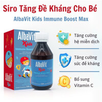 Siro Tăng Đề Kháng AlbaVit Kids Immune Boost Max 150ml - Nhập Khẩu Chính Hãng Từ Ba Lan - Hỗ Trợ Miễn Dịch Cho Trẻ