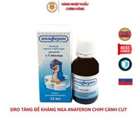 SIRO TĂNG ĐỀ KHÁNG NGA ANAFERON CHIM CÁNH CỤT (dạng siro + viên)