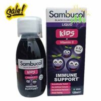 Siro tăng đề kháng Sambucol Black Elderberry Liquid For Kids Anh 120ml