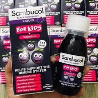 Siro Tăng Đề Kháng Sambucol Black Elderberry Liquid For Kids 120ml