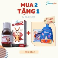 Siro tăng đề kháng Smartbibi Imunic 100ml - Hỗ trợ tăng cường hấp thụ chất dinh dưỡng  giảm ốm vặt, chậm tăng cân ở trẻ