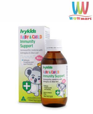 Siro tăng miễn dịch Ivykids Immunity 100ml