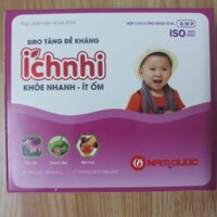 Siro tăng sức đề kháng Ích Nhi, tăng sức đề kháng cho bé khỏe nhanh, ít ốm (Hộp 15 ống)-MCPMC