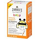 Siro tăng sức đề kháng Zarbee's dành cho bé sơ sinh từ 2 tháng tuổi trở lên Zabee's baby immune support + viatmins for infants 2 months + 59ml