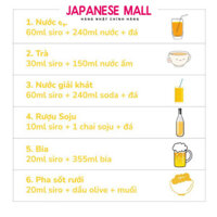 Siro Thanh Yên Yuja Dr DN 250ml _ Japan Mall  🌷 Japanese mall