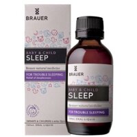 Siro thảo dược giúp bé ngủ ngon Brauer Baby Sleep 100ml - Beauty Shop