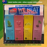Siro thảo dược Harker Herbals NewZealand các loại cho bé, Date xa, Hàng chuẩn đi air
