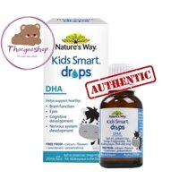 Siro thông minh DHA Nature's Way Kids Smart Drop 20ml 1m+ giúp bé sáng mắt phát triển não bộ toàn diện