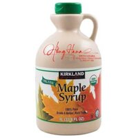 Siro thực vật chiết xuất 100% lá phong – Maple Syrup Organic – 1 lít
