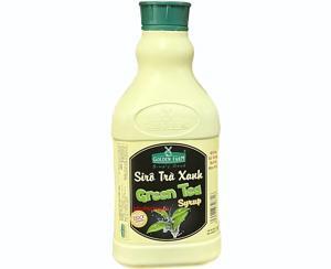 Siro trà xanh Golden Farm - 2L