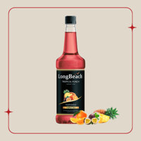 Siro Trái Cây Nhiệt Đới Tropical Punch LongBeach Syrup 740ml