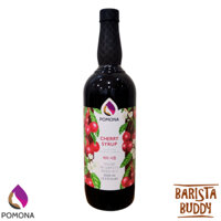 SIRO TRÁI CÂY POMONA CHERRY (CHAI 1000ML) NGUYÊN LIỆU PHA CHẾ