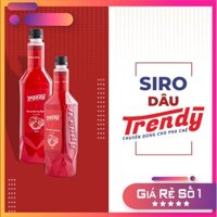 Siro Trendy dâu tây - siro trái cây tươi ngon nhất
