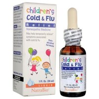 Siro trị cảm Children’s Cold & Flu Relief của Mỹ cho trẻ từ 4 tháng tuổi lọ 30ml