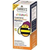 Siro trị ho ban đêm cho trẻ trên 2 tuổi Zarbee’s Naturals Children’s Cough syrup 118ml