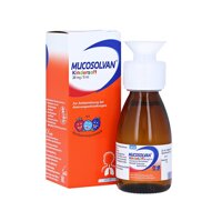 Siro trị ho cho bé Mucosolvan Kindersaft 30mg/5ml của Đức lọ 100ml