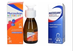 Siro trị ho đờm cho trẻ em Mucosolvan