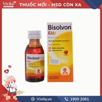 Siro trị ho, long đờm Bisolvon Kids | Chai 60ml