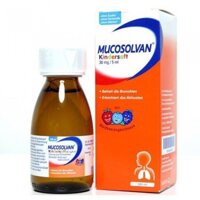Siro Trị Ho Long Đờm Mucosolvan Đức 100ml (Trẻ sơ sinh và trẻ nhỏ)