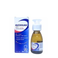 Siro trị ho Mucosolvan giúp giảm ho và làm loãng đờm- Balan- 100ml
