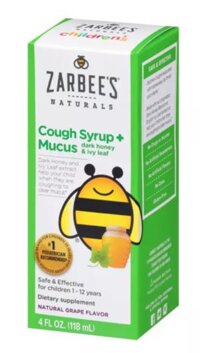 Siro trị ho tan đờm Zarbees của Mỹ