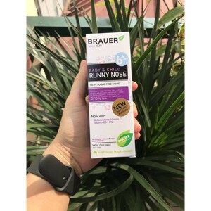 Siro trị sổ mũi brauer runny nose 100ml