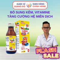 Siro Tulysine [CHÍNH HÃNG TỪ NHẬT BẢN] bổ sung lysine, kẽm, giúp tăng cường sức khỏe cho trẻ (100ml)