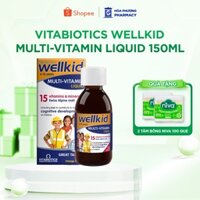 Siro Uống Cho Bé Vitabiotics WELLKID Multi-Vitamin Liquid Tăng Sức Đề Kháng Hỗ Trợ Trẻ Em Phát Triển
