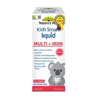 Siro Uống Nature's Way Kids Smart Liquid Multi Iron Hỗ Trợ Nâng Cao Sức Đề Kháng Cho Trẻ 200ml
