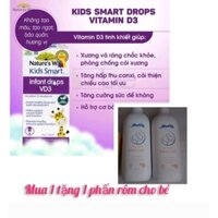 Siro uống Nature's Way Kids Smart vd3 bổ sung vitamin d3 [ tặng 1 lọ phấn rôm 500g ]