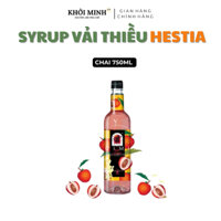 Siro Vải Thiều Hestia 750ml, giá cực ưu đãi
