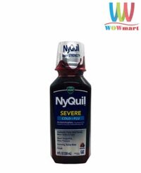 Siro Vicks NyQuil Cold & Flu Severe 236ml (Berry Flavor)
