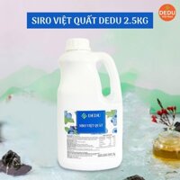 Siro việt quất dedu 2.5kg