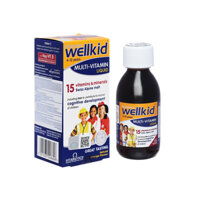 Siro Vitabiotics Wellkid Multi-vitamin Liquid 150ml - Tăng cường sức khoẻ, nâng cao sức đề kháng
