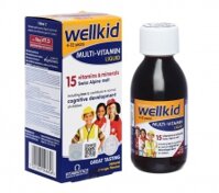 Siro Vitabiotics WellKid Multi-Vitamin Liquid hỗ trợ tăng đề kháng cho bé chai 150ml