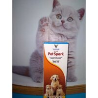 siro vitamin tổng hợp cho chó mèo pet spark