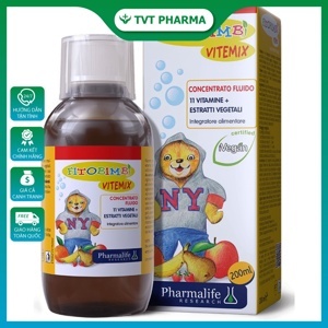 Siro Vitemix bimbi- bổ sung vitamin và canxi cho trẻ