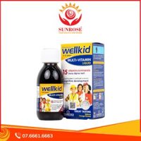 Siro WellKid Multi-Vitamin Liquid bổ sung vitamin, khoáng chất cho trẻ em (150ml)