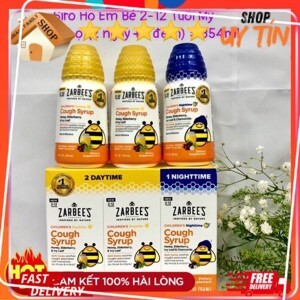 Siro Zarbees Cough Syrup + Mucus - tiêu đờm 118ml