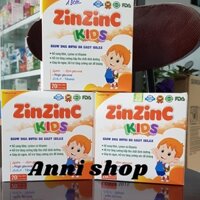 Siro Zinzin C bổ sung kẽm, Lysine và Vitamin hỗ trợ tăng cường chất dinh dưỡng cho bé - Hộp 20 ống