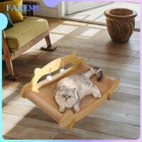 Sisal Mèo Scratcher Giường Dễ Thương Hình Ếch Mèo Lounge Ghế Cat Scratch Pad Combo Scratch Board Cho Mèo Kitty Mèo Con Ngủ