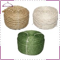 Sisal Twine Dây Thú Cưng Mèo DIY Cho Mèo Võng Làm Vườn Ứng Dụng Khung Leo Trang Trí Nhà 6mmx20M