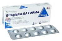 Sitagliptin 5A FARMA 50mg – Thuốc điều trị tiểu đường tuýp 2 (hộp 3 vỉ x 10 viên)