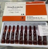 Siukomin Injection (Hydroxocobalamin 5mg/2mL) – Thuốc tiêm bổ sung vitamin B12, hỗ trợ điều trị thiếu máu hồng cầu khổng lồ, thiếu máu ác tính,suy nhược cơ thể (Hộp 10 ống x 2ml)