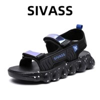 SIVASS Sandal học sinh, dép quai hậu bé trai bé gái, giày trẻ em, dép xăng đan nam nữ đế mềm êm