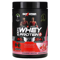 Six Star Elite Series 100% Whey Protein Plus Strawberry Smoothie 1.8 lbs (816 g)
